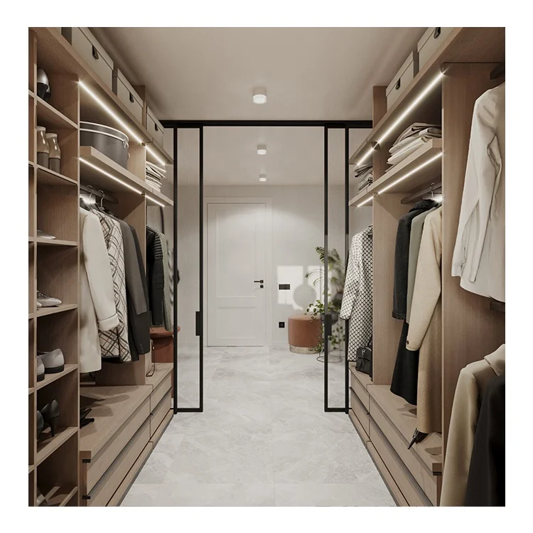 أثاث غرفة النوم القشرة الحديثة خزائن الزاوية أثاث غرفة النوم مصنع خشبي