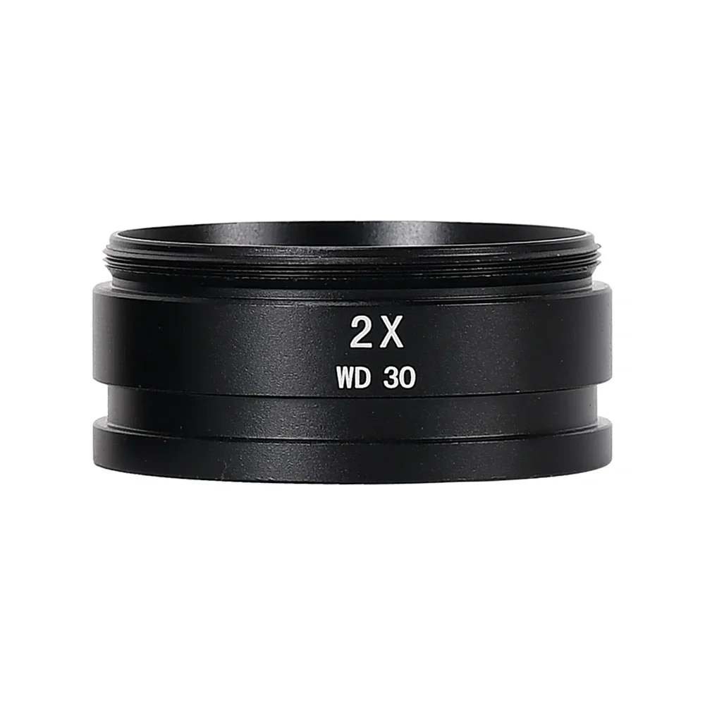 2X Stereo Microscope Auxiliary Objectives Thread M 48mm For Zoom Stereo Binocular Trinocular Microscope