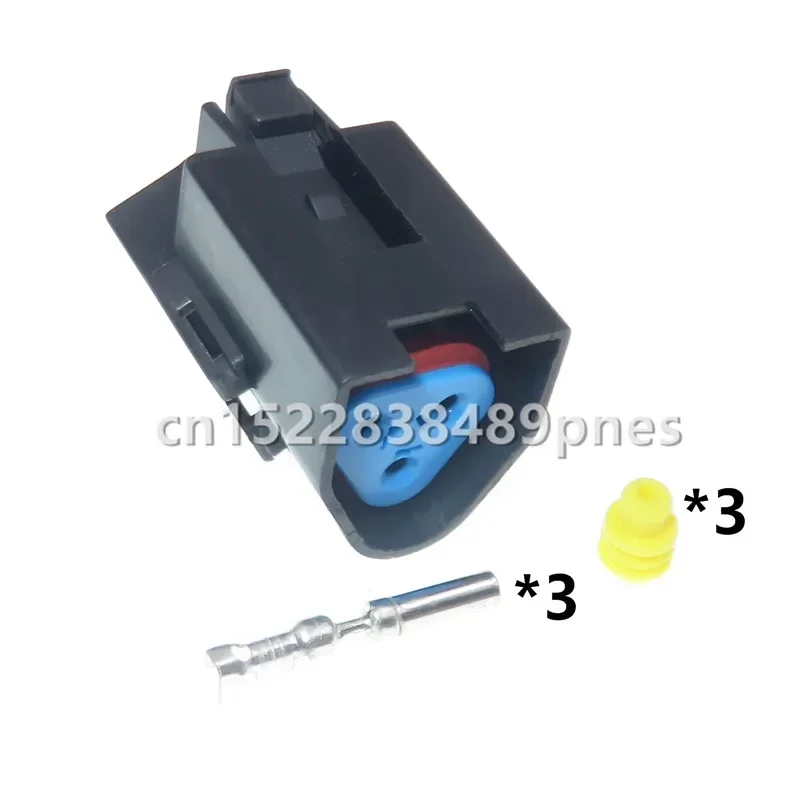 3 Pole 7-1437710-9 3-1437712-1 Electrical Car Wiring Harness Socket Waterproof Connector For Auto