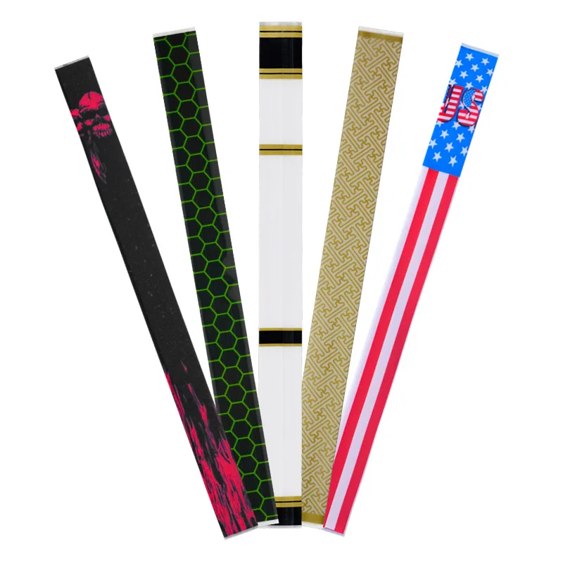 Bogens chießen 15 Stück mehrfarbige wärme schrumpf bare Pfeils chaft Aufkleber DIY Pfeile Wellen Wraps Paster für Holz Bambus Carbon Fiberglas