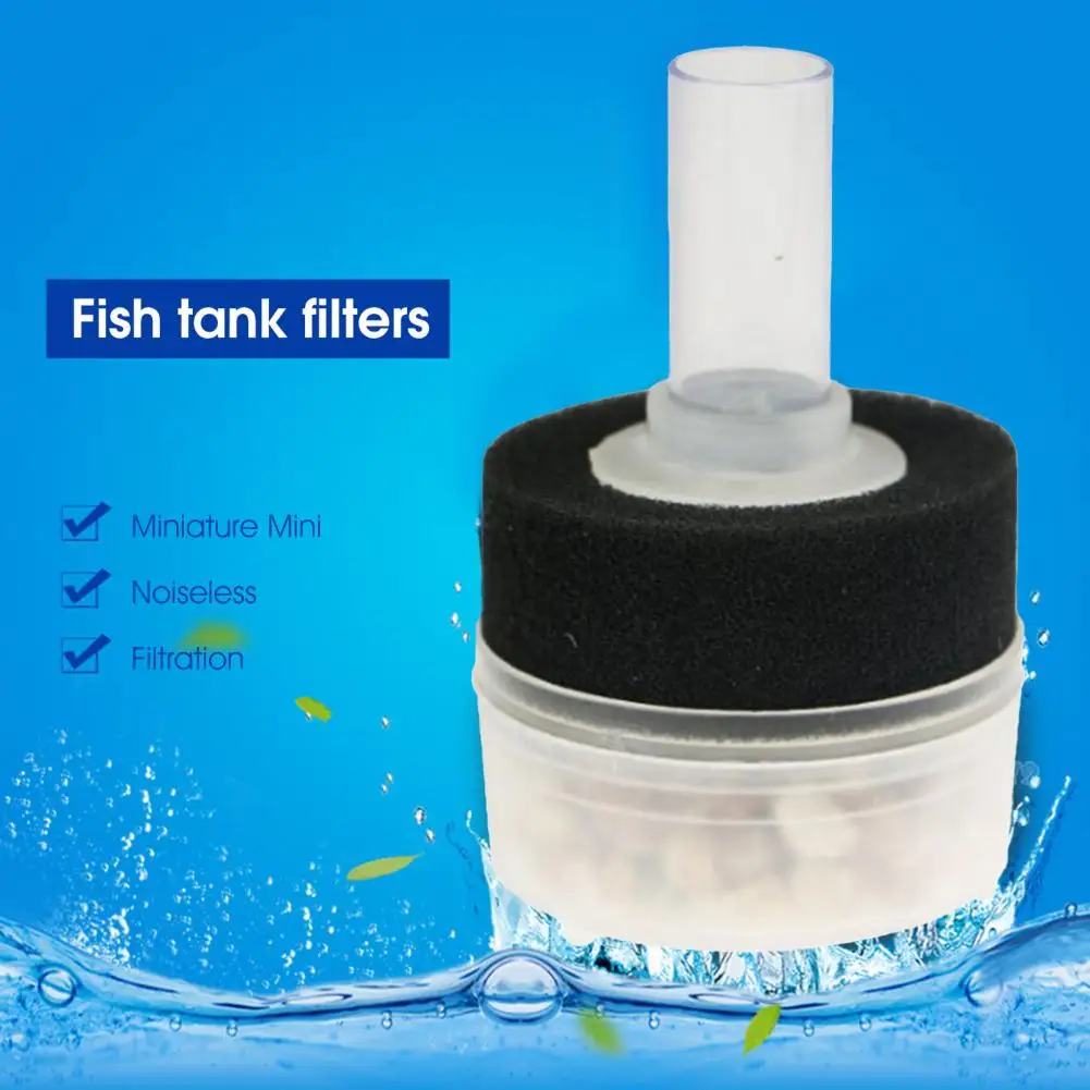 Aquarium Filter Multiple Filtering Fish Tank Filter Water Absorbent Aquarium Filter with Hard Trachea Cleaning Water Filter