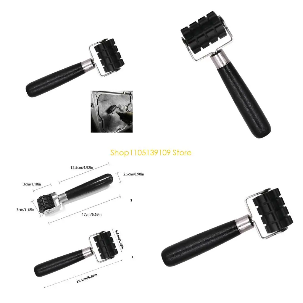 P5ED Professional Vehicle Sound Deadening Wheel Roller With Ergonomic Handle Design