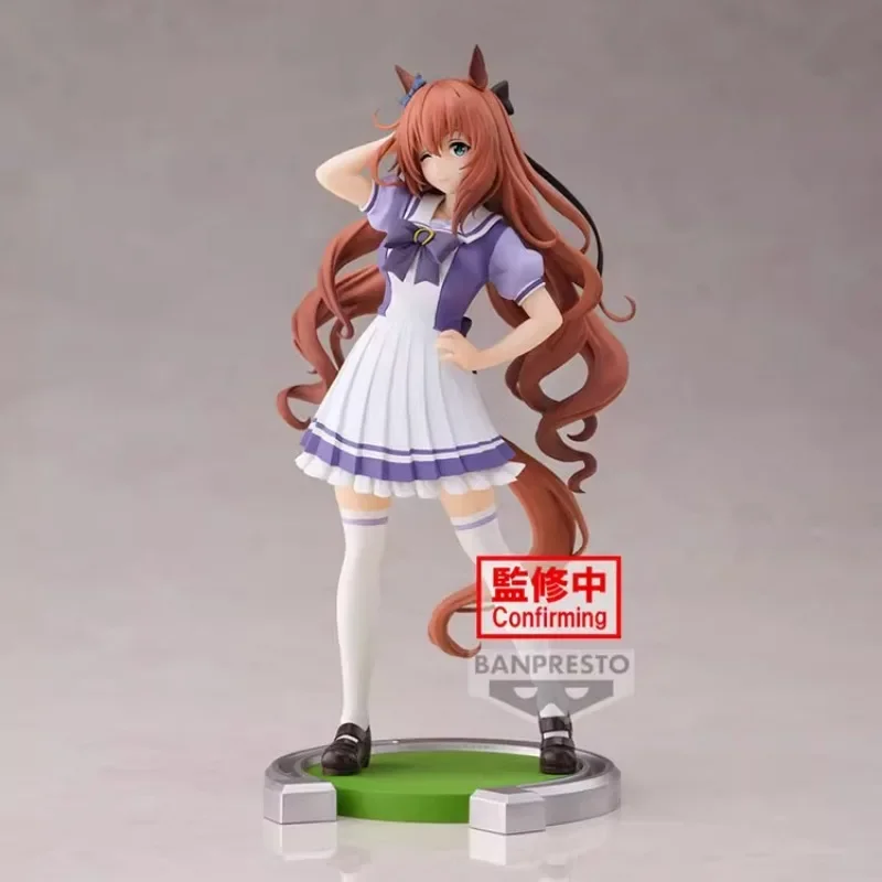 Оригинальные фигурки Bandai из оригинального аниме «Обыкновенное дерево» (Umamusume: Pretty Derby Maruzensky), 18 см, кавайная аниме-девушка, коллекционные модели, игрушечные фигурки