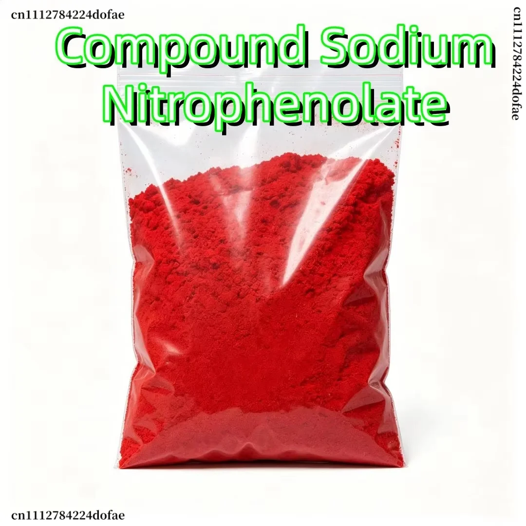 98% Sodium Nitrophenolate Foliar Fertilizer, Growth Regulator for Potted Ornamental Flowers, Promote Flowering & Strong Growth