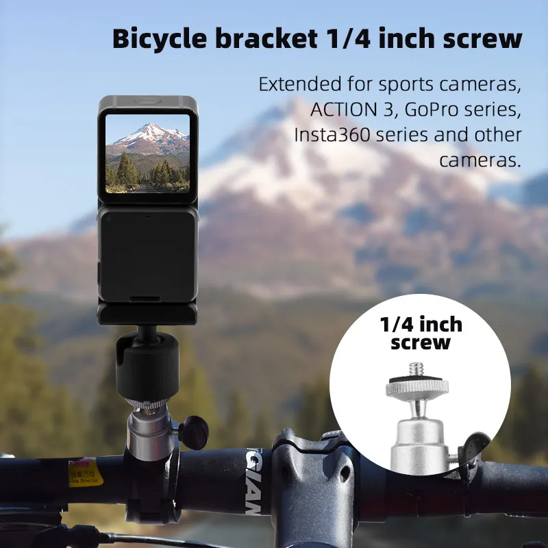 Remote Controller Bicycle Bracket Clip Holder For Mini 4/3 Pro RC RC 2 Phone Monitor Clamp Fix Mount for DJI Mavic 3 Mavic 3 Pro