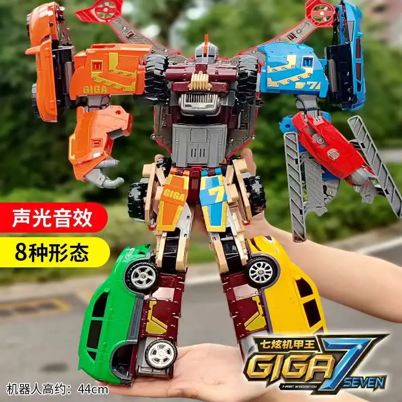 7 em 1 tobot transformando robô para carro brinquedos coreia dos desenhos animados irmãos anime tobot deformação carro avião brinquedos para crianças presente