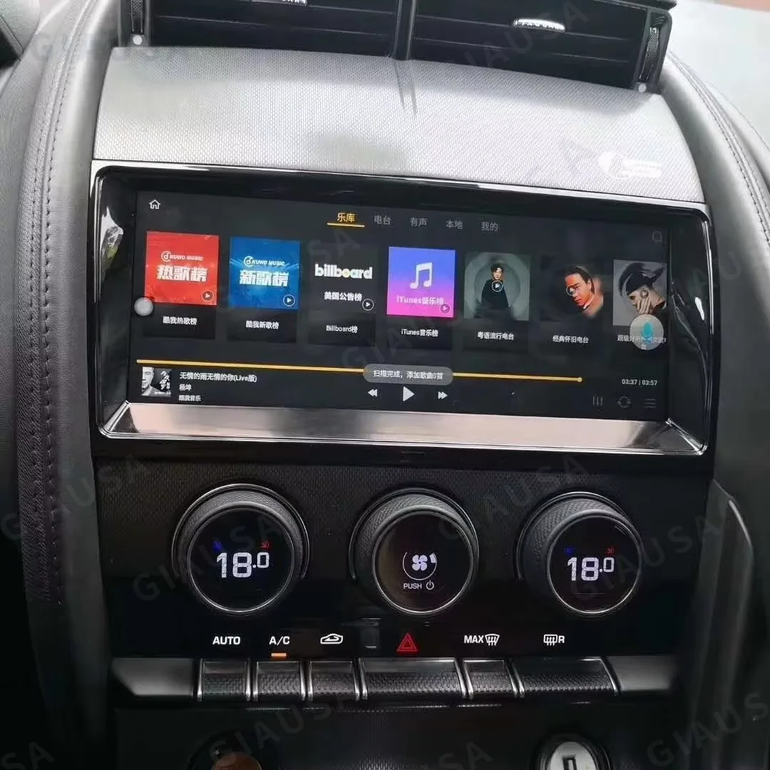 CarPlay Multimedia Video Player Autoradio Navigation 10.25