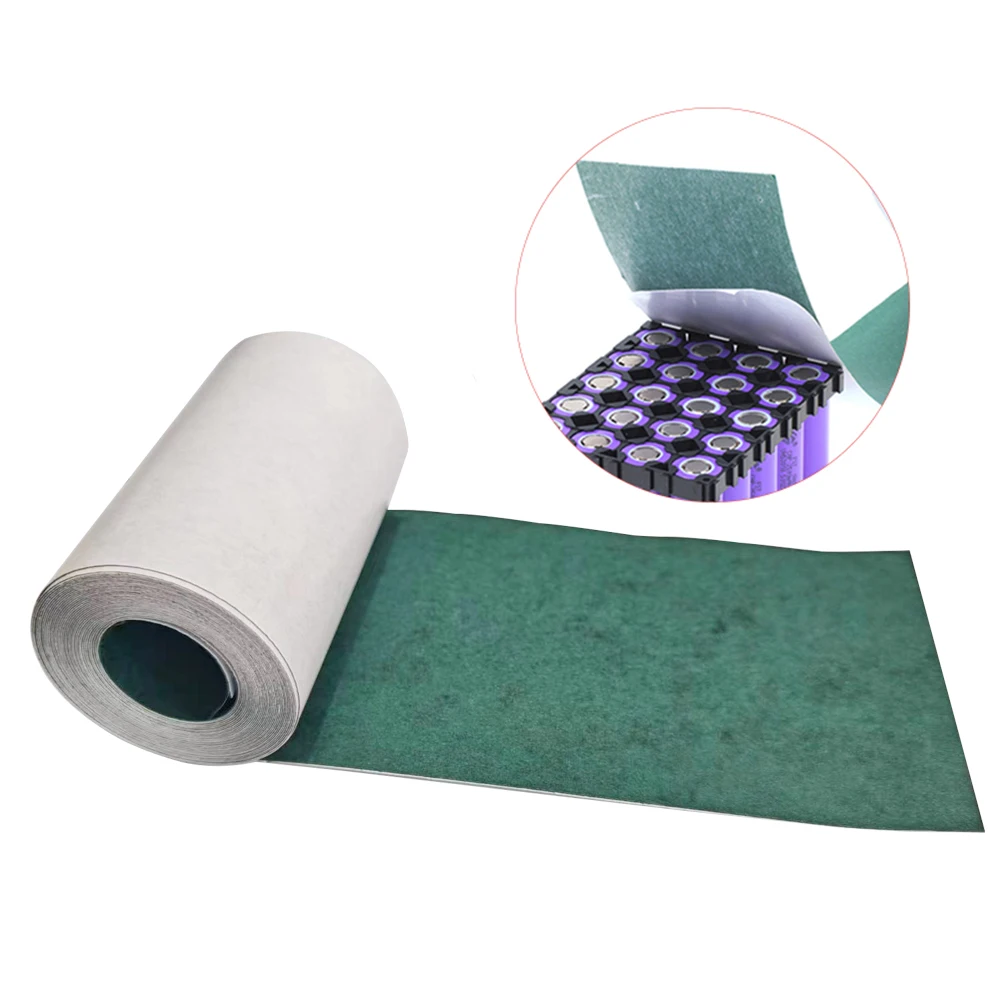 Junta aislante adhesiva de 5/10M y 0.2mm de grosor para baterías de iones de litio 18650, 21700, 26650, para paquetes de baterías de iones de litio, energía para vehículos eléctricos y fabricación de baterías DIY