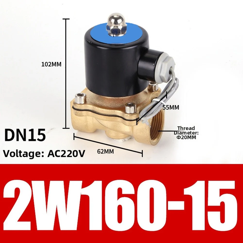 Normally Closed Solenoid Valve For Air AC220V Solenoid Valve Efficient Flow Control Non-corrosive Medium Compatible