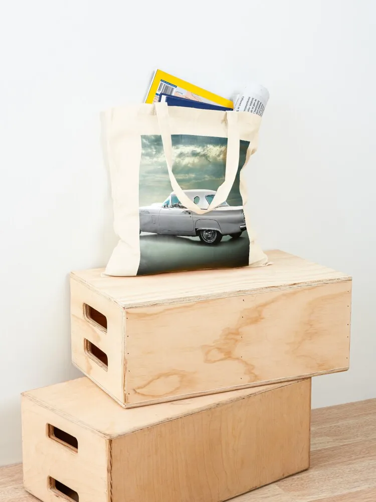 Distant Time Travel Tote Bag woman shopping bag canvas tote bags sacs de shopping Big bag