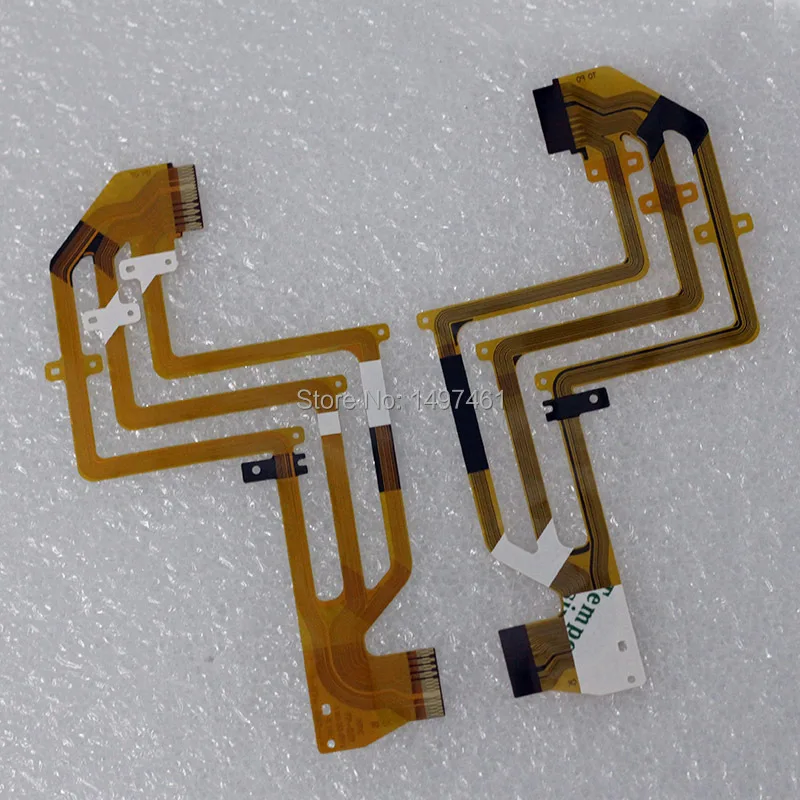 2 قطعة LCD المفصلي مرنة كابل الشركة العامة للفوسفات إصلاح قطع غيار سوني HDR-SR11E HDR-SR12E SR11 SR12 كاميرا