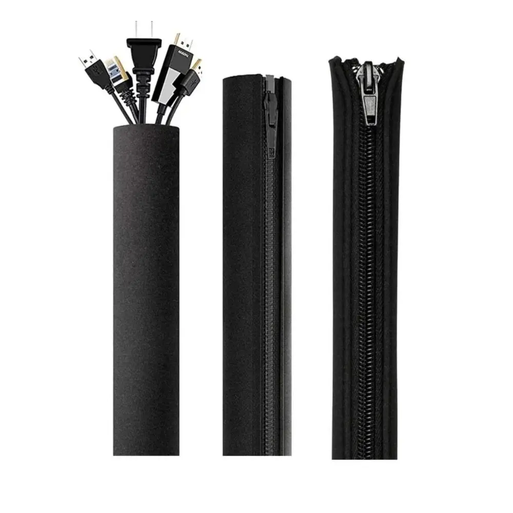 

Cable Wire Protector Neoprene Data Cable 50cm Cable Storage Cover Cable Wrapper Cable Management Sleeve Network Cable Organizer