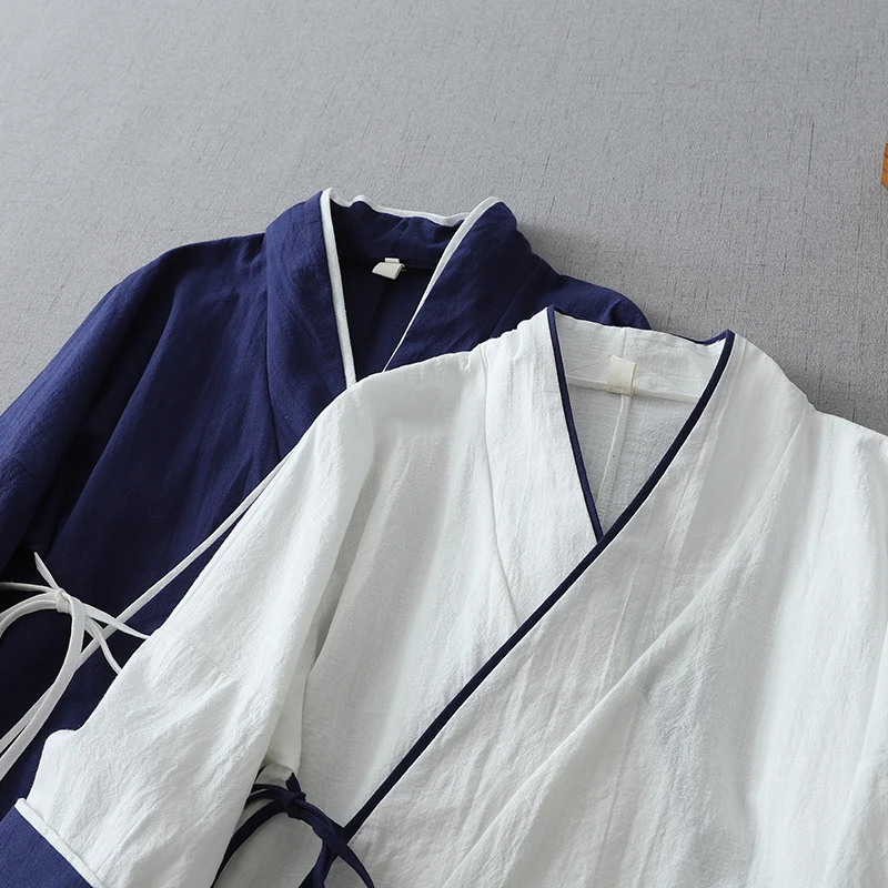 เสื้อคลุมกิโมโนผ้าฝ้ายสไตล์จีน - Kimono Cardigan Women บทวิจารณ์และราคา