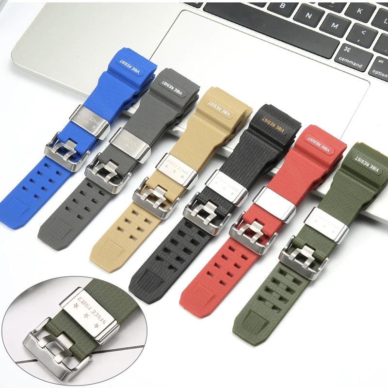 Resin Replacement Watchband For GWG-1000 gwg1000 Men\'s Sports Waterproof Watch Strap Accessories Wristband Bracelet