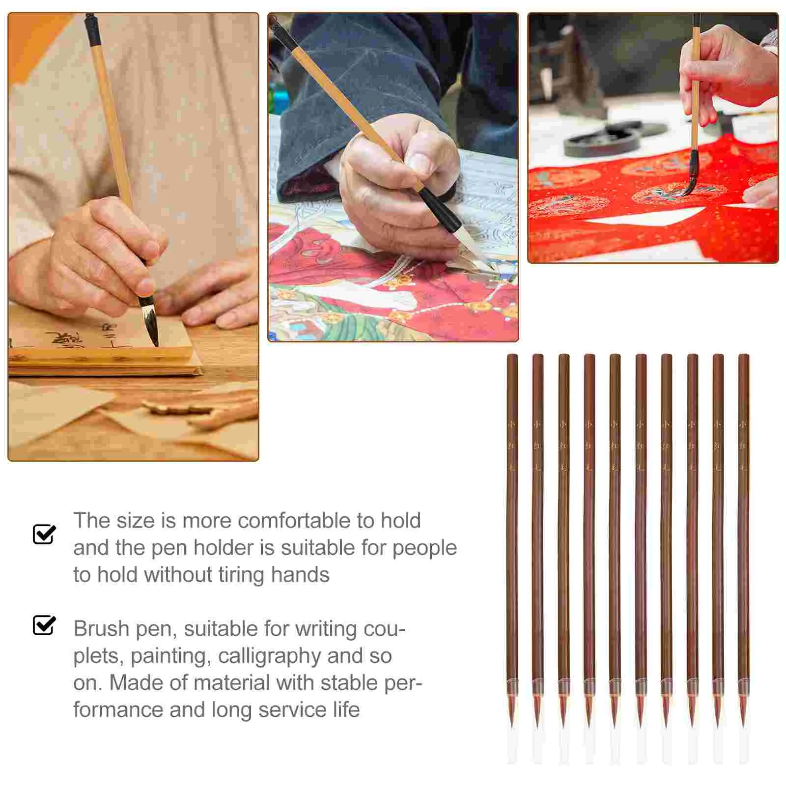 Make up Paint Brush Writing Calligraphy Major for Paper with Professional Student