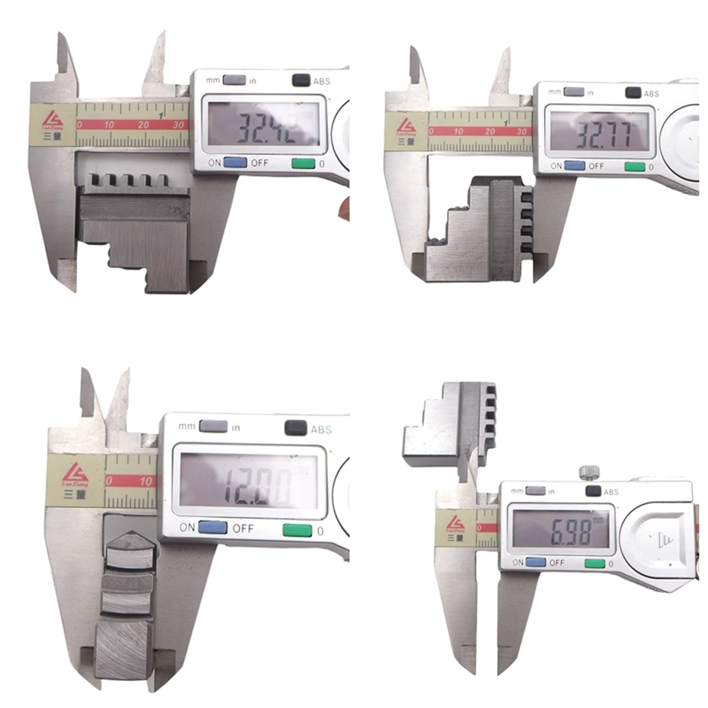 JINSLU Chuck Three jaws K11-80 K11 80 80mm 3 ''Chuck Internal or External Jaw Universal three-jaw Chuck 5 Teeth Mechanical lathe