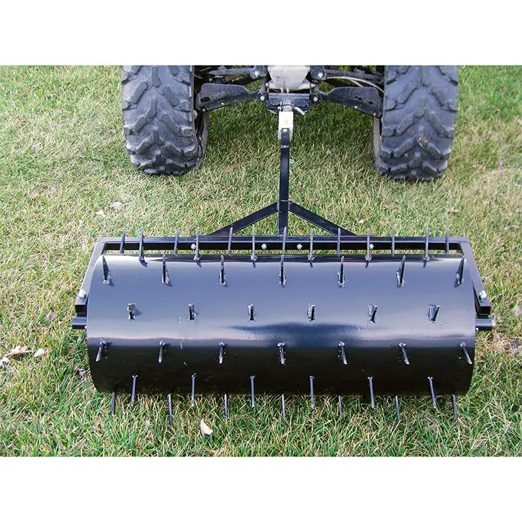 Agricultural Equipment Garden Aerator Spiked Lawn Roller Drum Spike Aerator Lawn Roller With Spike Lawn Aerator