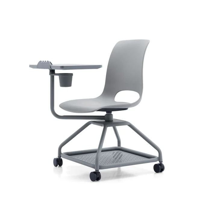 Hot sale student chair with writing tablet for training Stack able Conference Chair