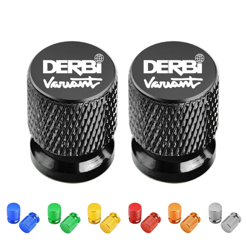 

2 шт. для мотоциклов DERBI VARIANT SPORT R: Колпачки-заглушки для вентилей шин с ЧПУ, аксессуары