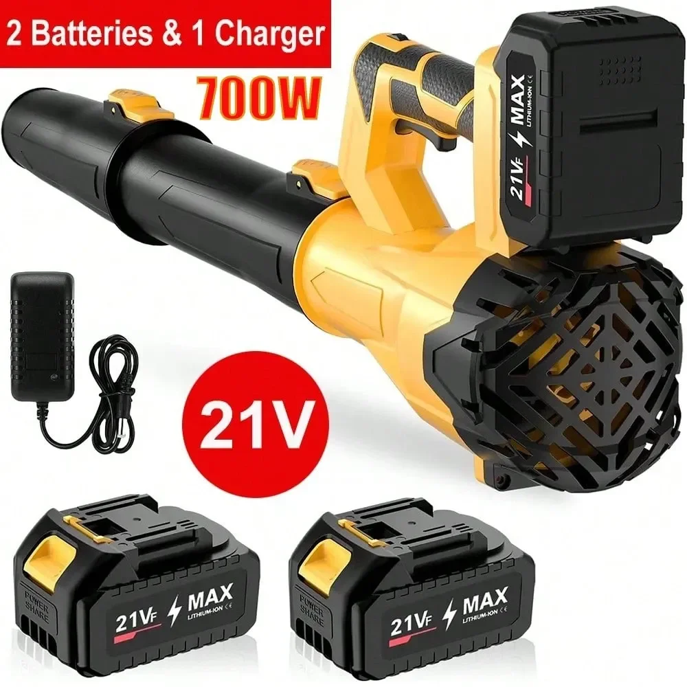

Leaf Blower For Dewalt 21V Max BatteryTool Only, 560 CFM 180 MPH Electric Leaf Blower With 6Speed Variable 24.0Ah Batteries, Li