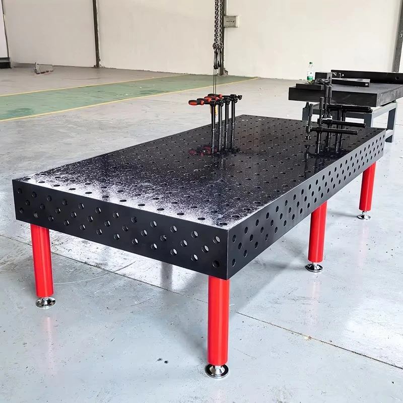 

New 3D Modular Welding Table with Nitrided Cast Iron 16mm/28mm Holes Includes Accessories & Fixtures 2 Year Warranty