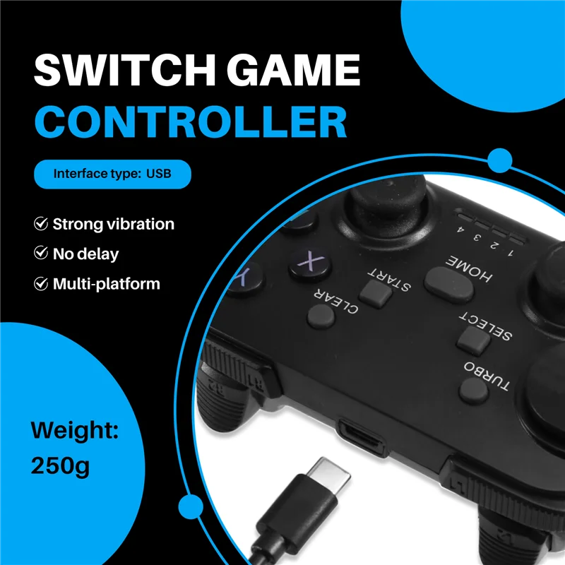 وحدة تحكم G9 للتبديل نسخة الكمبيوتر PC السلكية البخار لعبة عصا التحكم Yuzu المحاكي Controllerabgi