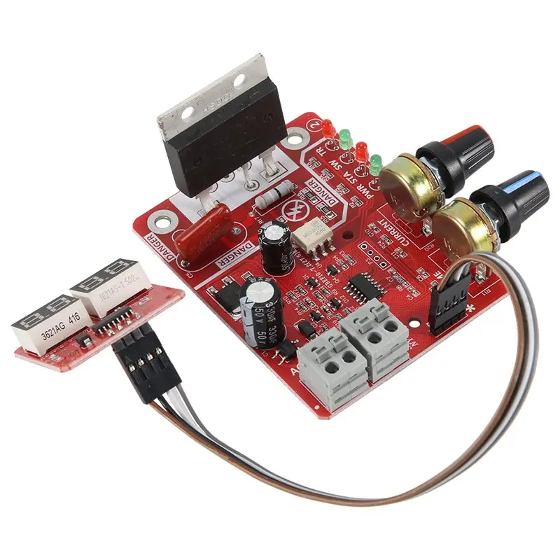 

AB46-Digital Spot Welding Machine Time Control Display Spot Welder AC 110V 220V To 9V Transformer Controller Board