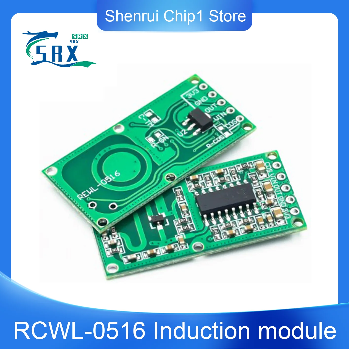 RCWL-0516 Microwave Radar Sensor Switch Module Human Sensor Module Intelligent Sensor Detector