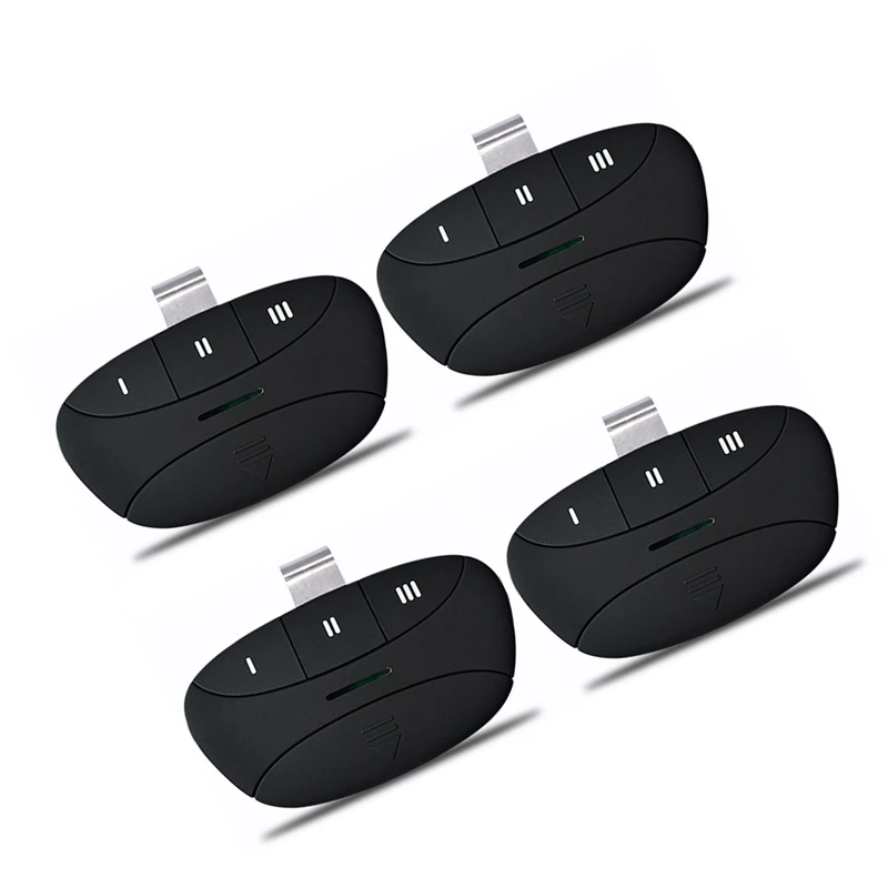 4Pcs Black 310/315/390Mhz Garage Door Opener Universal Garage Door Remote For Liftmaster 893MAX Remote Control