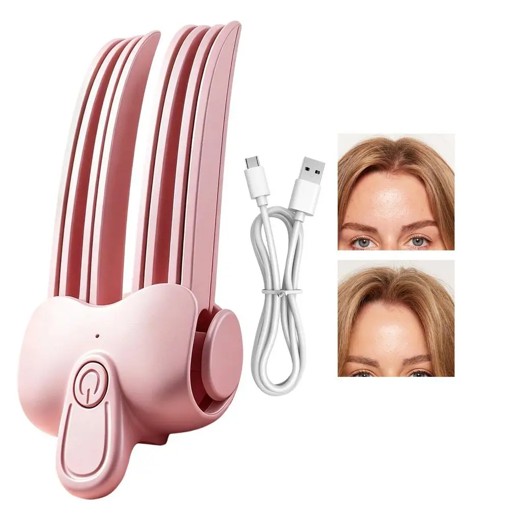 Kabellose Heiz-Root-Volumen-Clips, Anti-Verbrühungs-Haarwurzel-Flauschiger-Kamm für den Haaransatz, kabelloser Root-Lifter-Kamm für Zuhause und Friseursalon – Detail 3