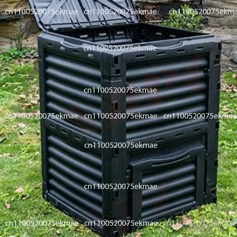 Garden Deciduous Compost 300L Plastic Plant Aerobic Nursery Food Waste Fermentation Box