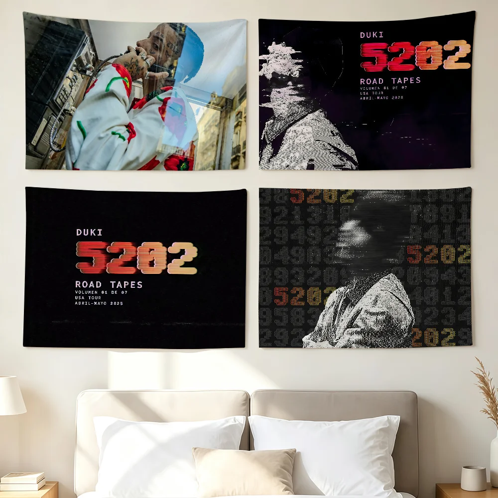 Rapper D-duki 5202 Flag Wall Decorations Home Decor Suitable For Living Rooms Bedrooms Dormitories Parties And Holidays
