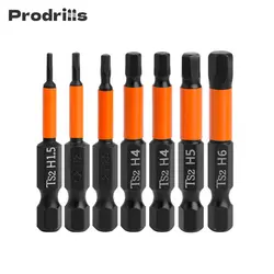 S2 Hex Cabeça Chave Broca Set, Shank liberação rápida, chave de fenda magnética Bit Set, métrica 1/4 