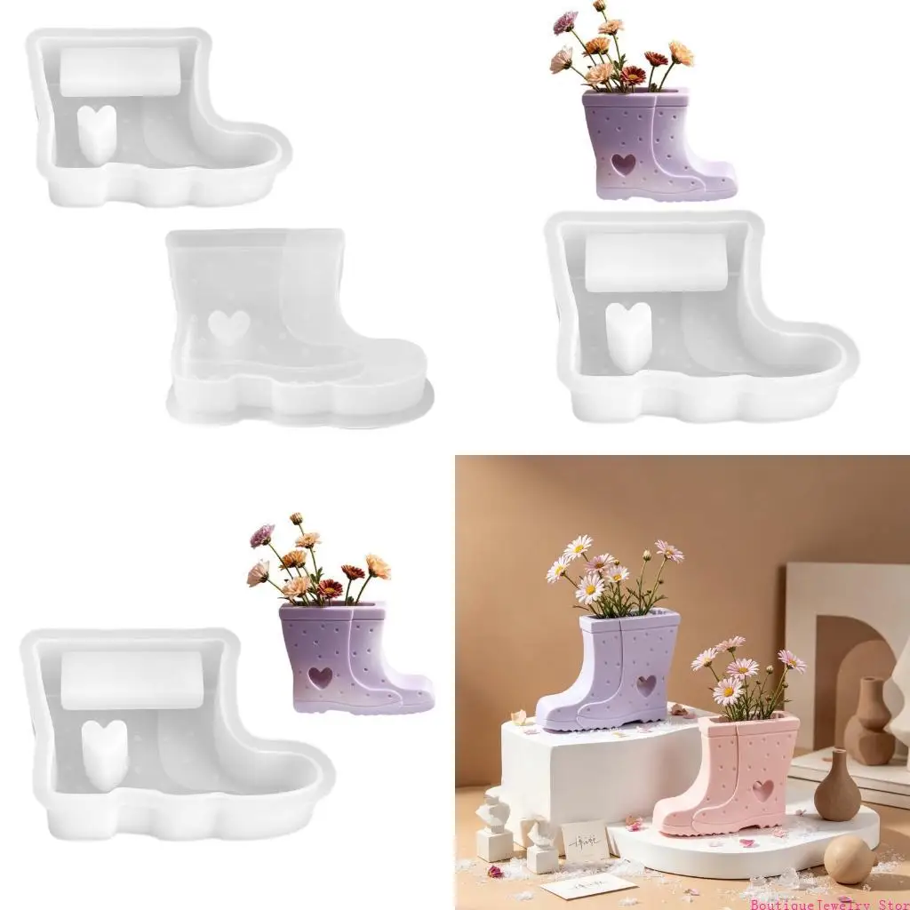 E1PE Kids Friendly Silicone Boot Mould For Handmade Jewelry And Decorative Items