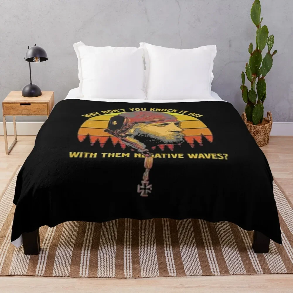 

Sergeant Oddball Relaxed Fit T-Shirt Throw Blanket Soft Plaid Soft Kid'S Loose Blankets