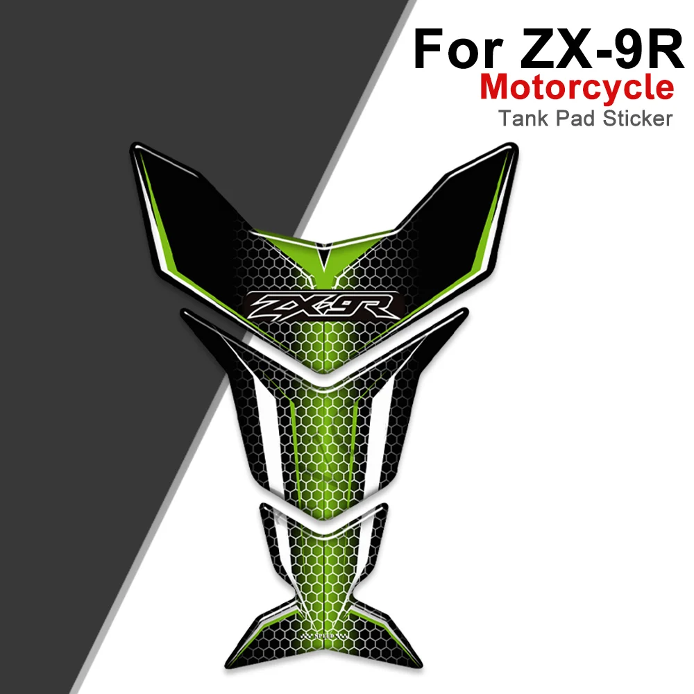 

For Kawasaki Ninja ZX9R ZX 9R ZX-9R Motorcycle Protector Tank Knee Pad Grips Gas Fuel Oil Kit Sticker Decal