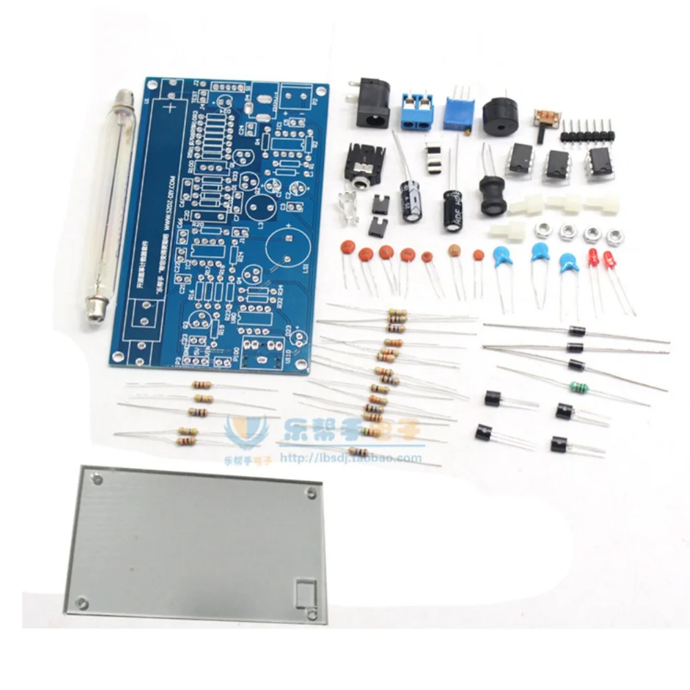 DIY Tube Nuclear Radiation Detector Kit For Geiger Counter MCU Software Development Experimental Tool