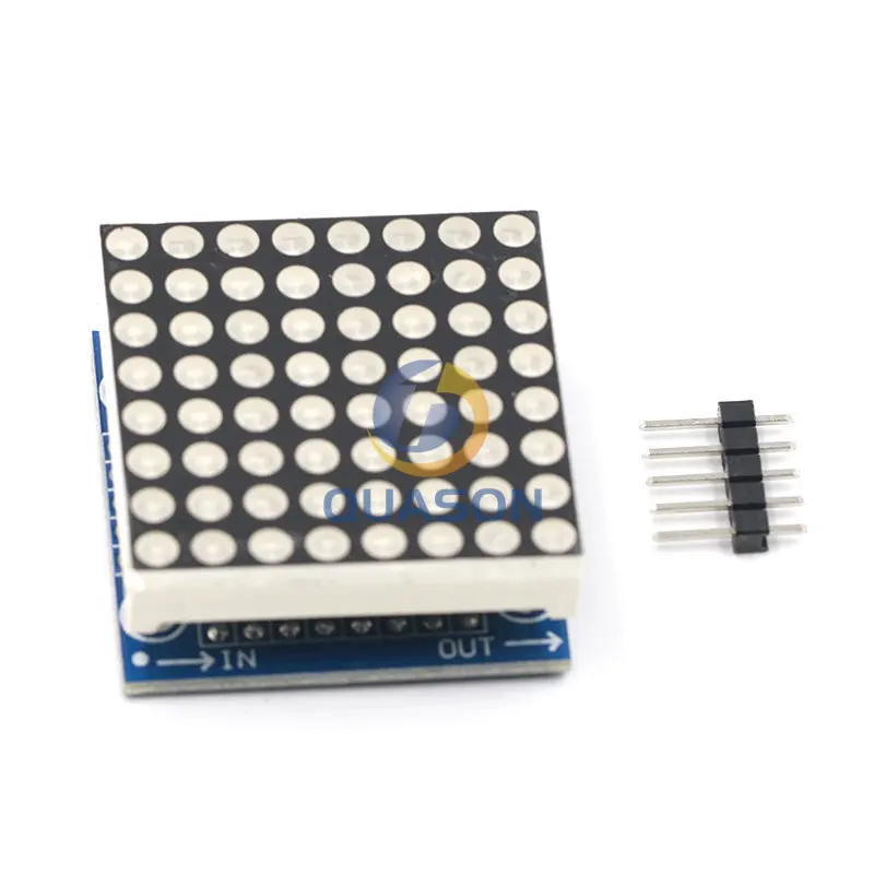 MAX7219 dot matrix module microcontroller module display module finished goods , Can be together for arduino programming