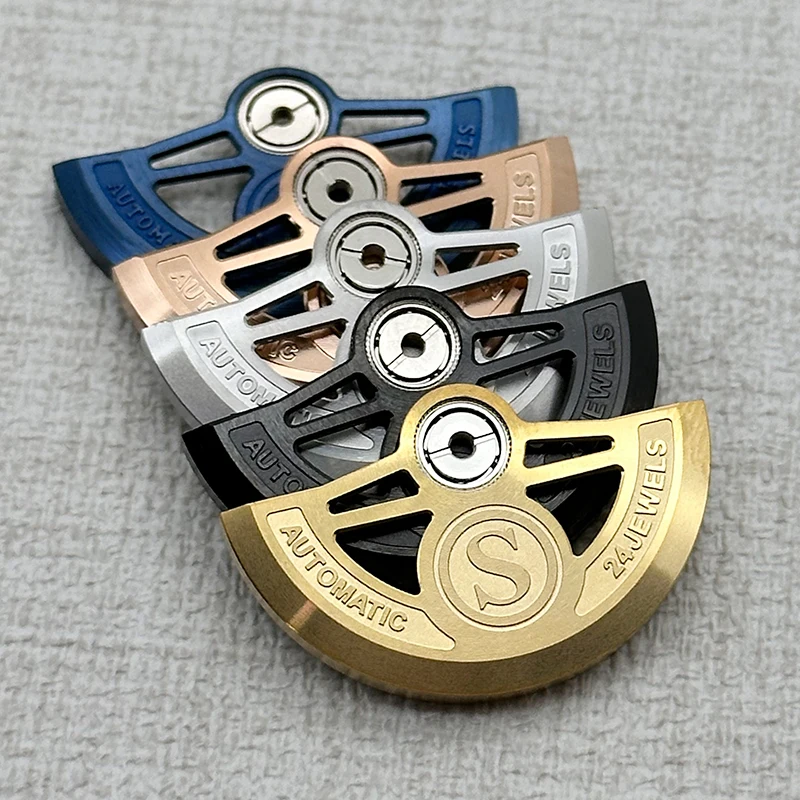 NH36 NH35 Rotor Automatic Hammer Balance Wheel Suitable for NH35 Series  NH36  NH34  NH38  NH39  NH70 4R and 6R Movement Rotor - view 6