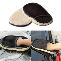 Car Wash Glove Wool Soft Polish Cleaning Brush Tools For BMW X1 X3 X5 X4 X6 G30 G20 E46 E90 E60 F10 F30 F20 F40 E39 E36 E87 E70