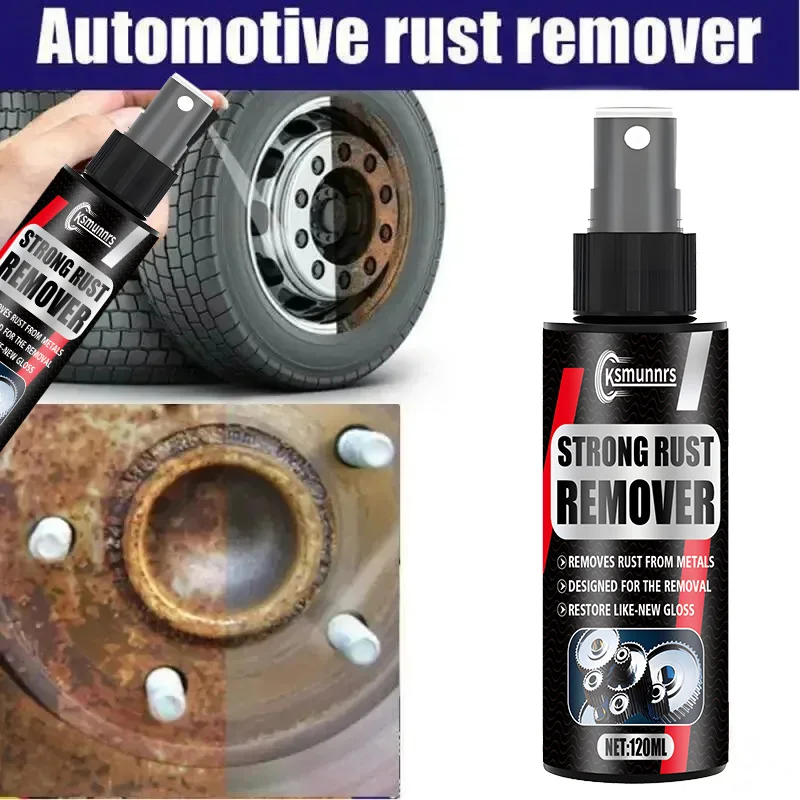 Car Anti-Rust Remover Rust Inhibitor Rust Remover Derusting Spray Car Maintenance Cleaning Metal Chrome Paint Clean Lubricant