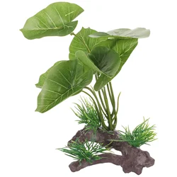 Artificial Water Plants Realistic Underwater Fake Fish Tank Tall Aquarium Plastic Turtle Compact Decoration Betta Grass for