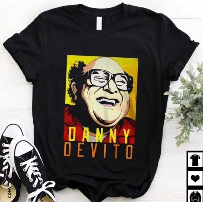 Danny Devito Shirt Actor Film Movie Shirt Vintage Style Shirt Funny Face America Mens and Womens Unisex clothing