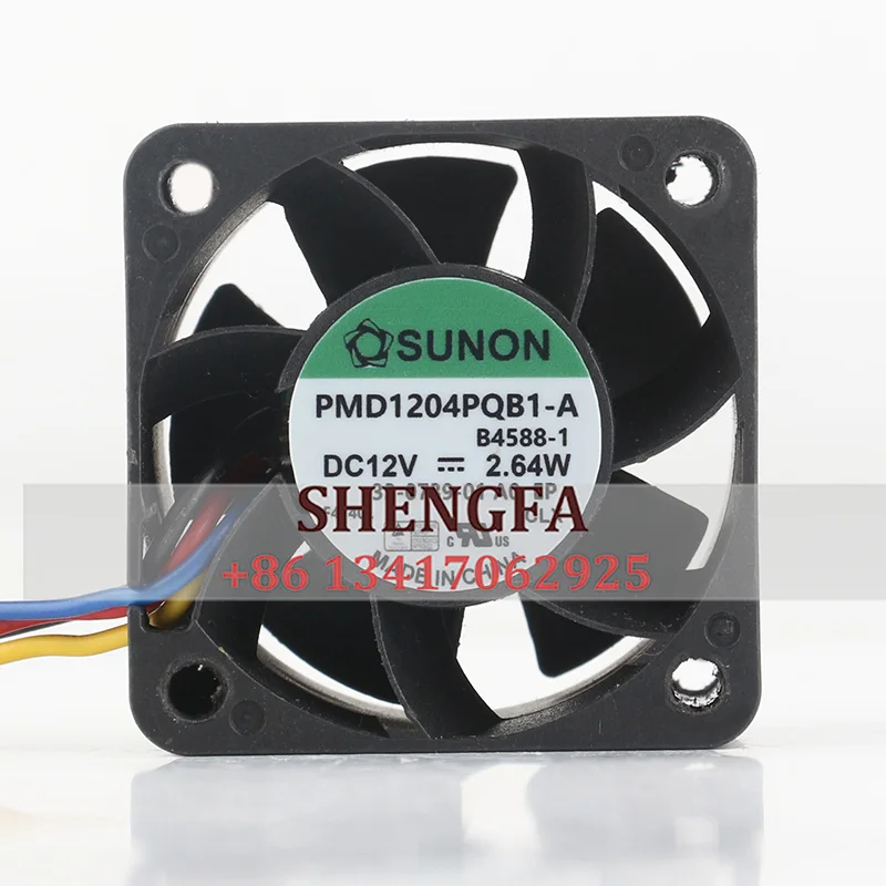 SUNON PMD1204PQB1-A DC12V 40x40x28MM four-wire power server 2.64W/3.7W/8.6W High-speed cooling fan 4CM