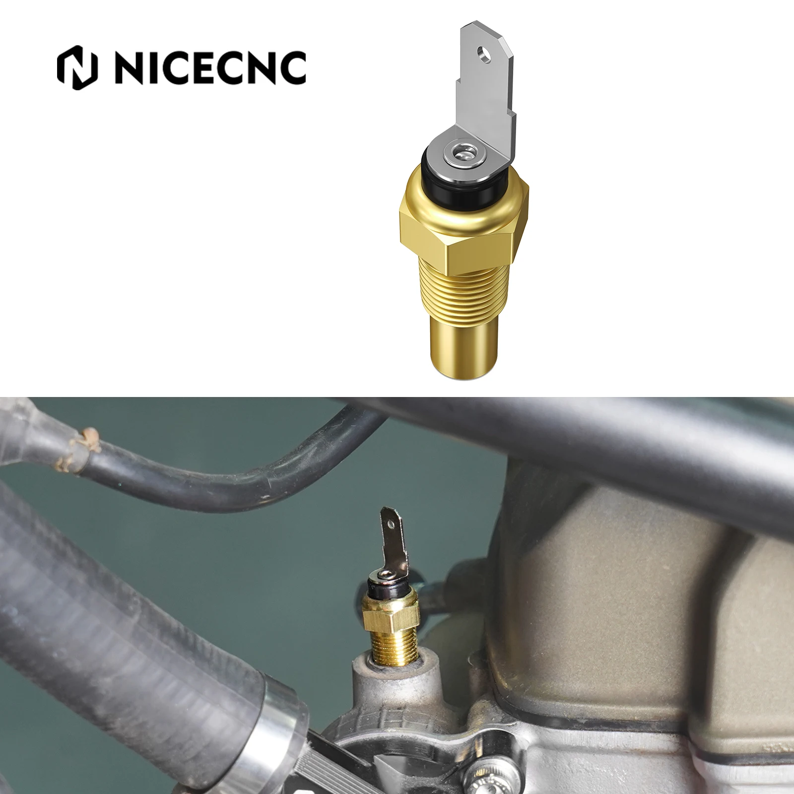 

NICECNC For TRX450R Thermostat Sensor ATV For Honda TRX 450R 2006-2009 TRX450ER 2006-2014 37750-MAZ-003