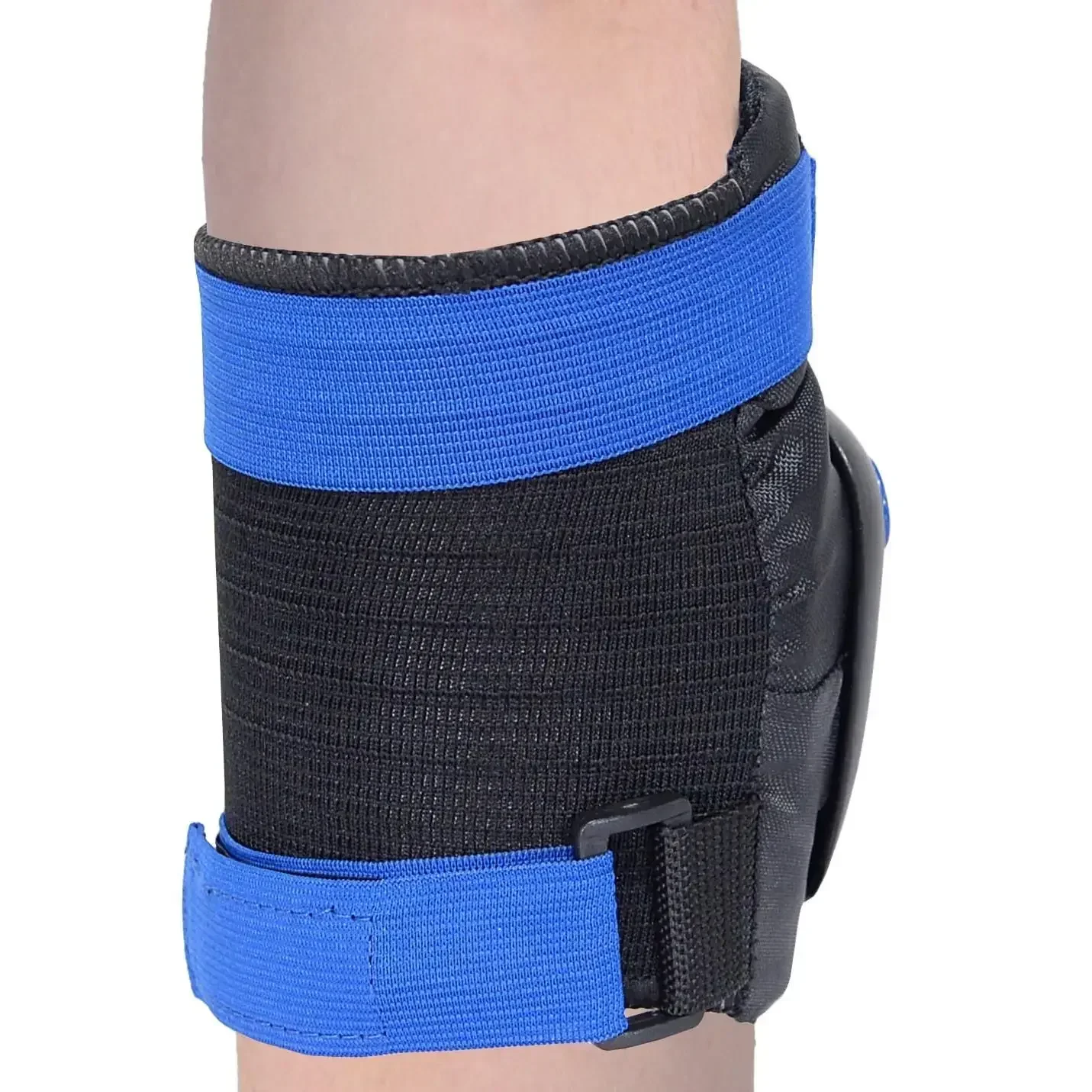 مجموعة وسادات دراجة الأطفال، معدات حماية لوح التزلج، أزرق/أسود