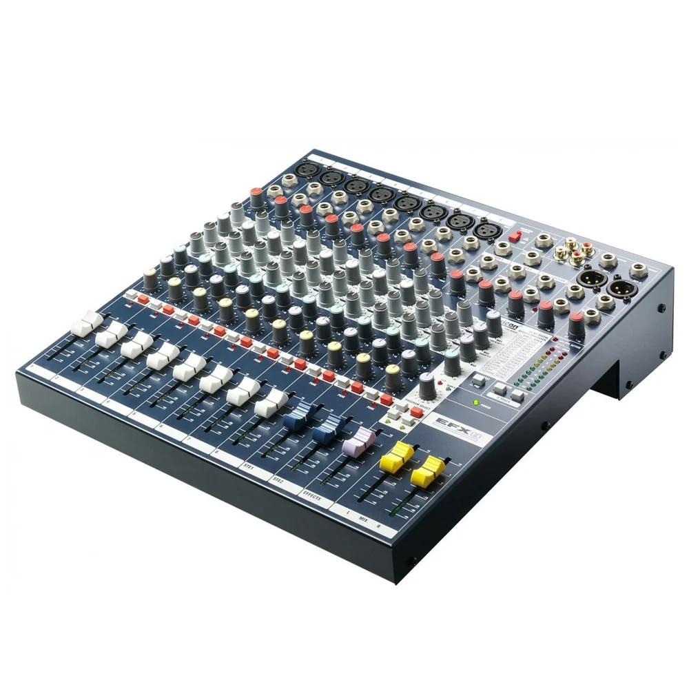 Original EFX8 Professional DJ Mixer USB Console Audio EFX 8 Channel Multi-Purpose Audio Mixer For High-Performance