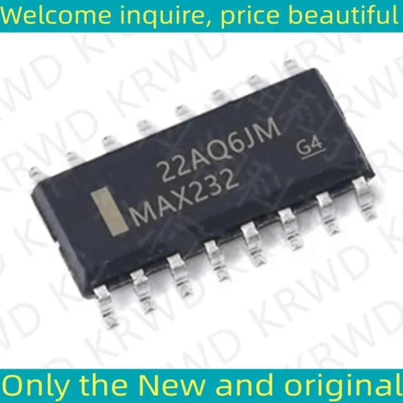 10PCS MAX232 Chip IC nuevo y original 16-SOIC MAX232DR MAX232D MAX232 MAX23 MAX232DRG4 MAX232DRG