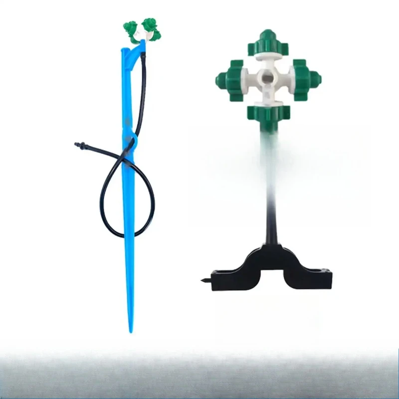 Floor plug-in micro-spray plug-in rod set Automatic humidification and cooling greenhouse micro-spray water-saving irrigation