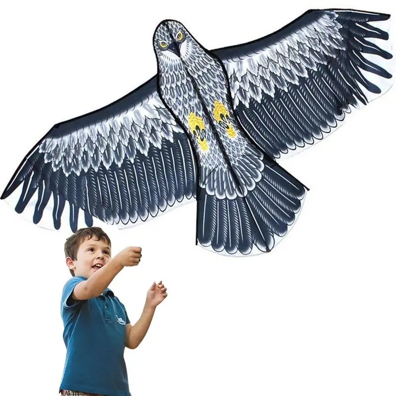 

Emulation Flying Drive Bird Kite For Garden Yard Farm Light Weight Easy To Assemble Farm Bird Scarer Kites ﻿